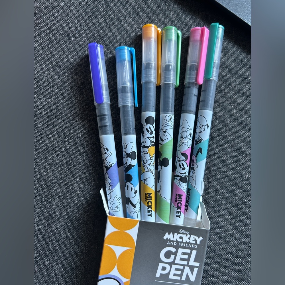 Disney Mickey & Friends Gel Pen Set of 6